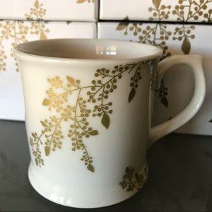 Starbucks Rosanna Mug 2012 Gold 14 oz  coffee